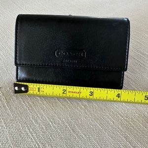 Coach Card Wallet Leather